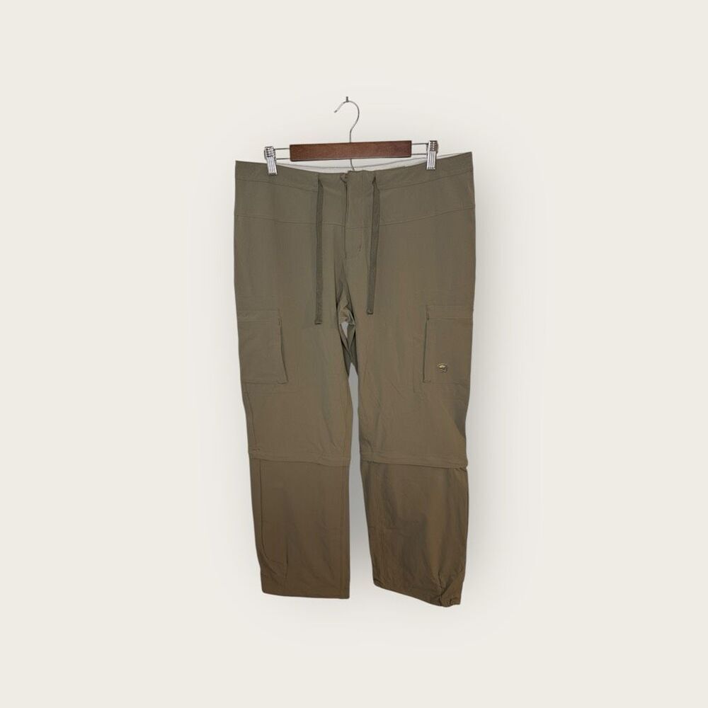 Mountain Hardwear Convertible Pants Sage Green Size 12 Regular‎